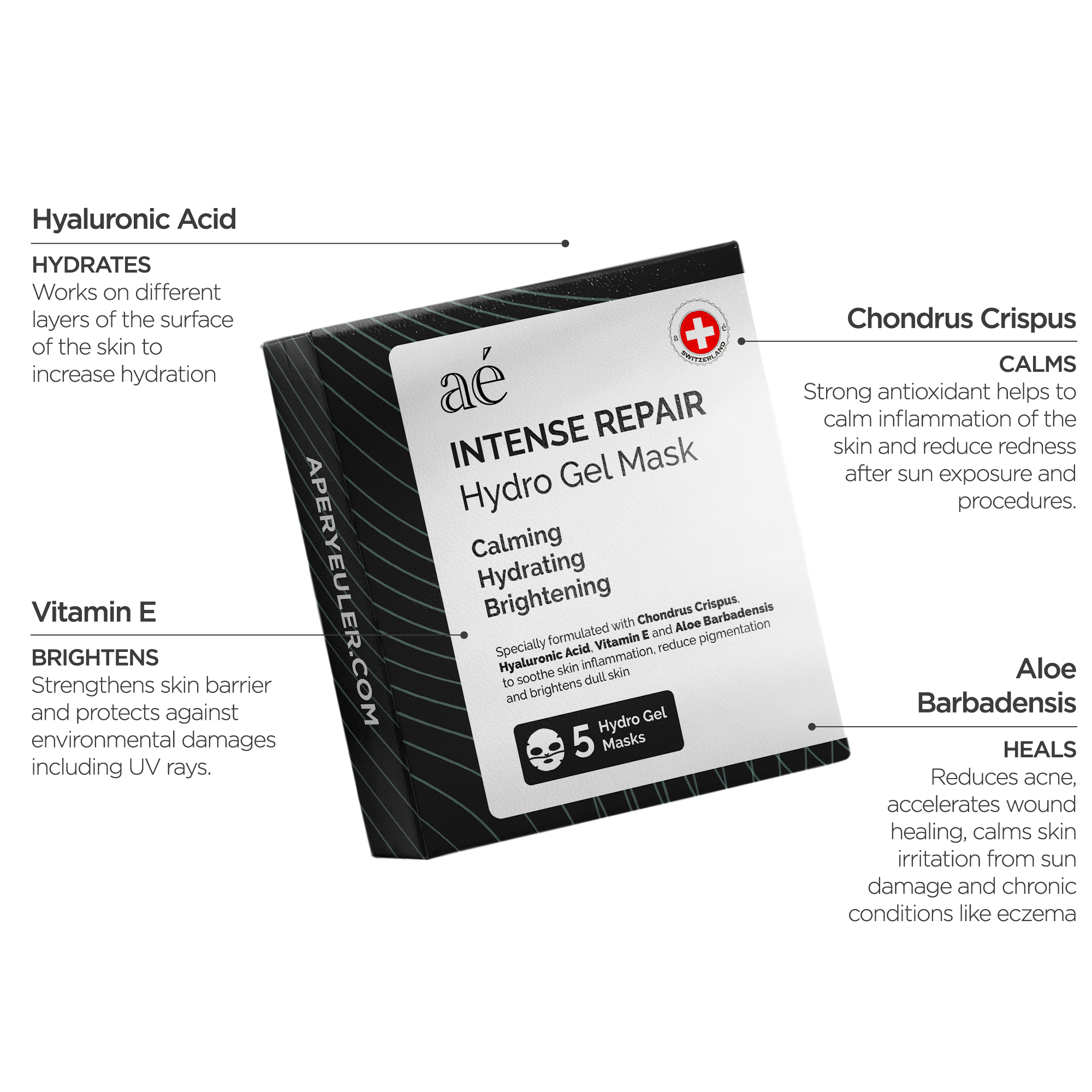 Intense Repair Hydro Gel Mask ingredients